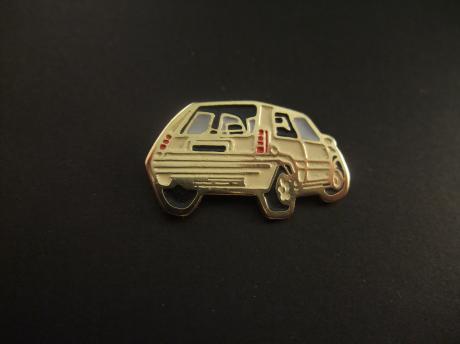 Renault 5 (achterkant) wit model